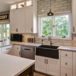 Photo of Custom kitchen cabinets and countertop