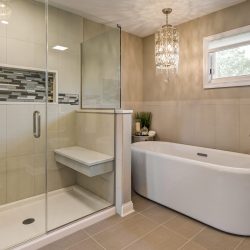 Photo of custom bathroom cabinets