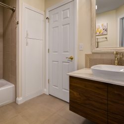 Photo of custom bathroom cabinets