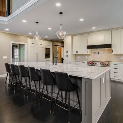 Photo of new Kitchen Cabinets and Countertop