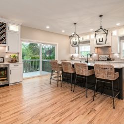 Photo of Custom kitchen cabinets and countertop
