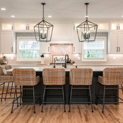 Photo of Custom kitchen cabinets and countertop