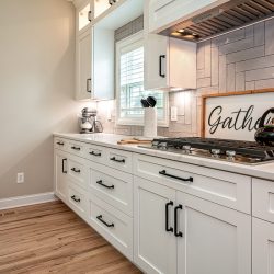Photo of Custom kitchen cabinets and countertop
