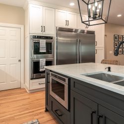 Photo of Custom kitchen cabinets and countertop